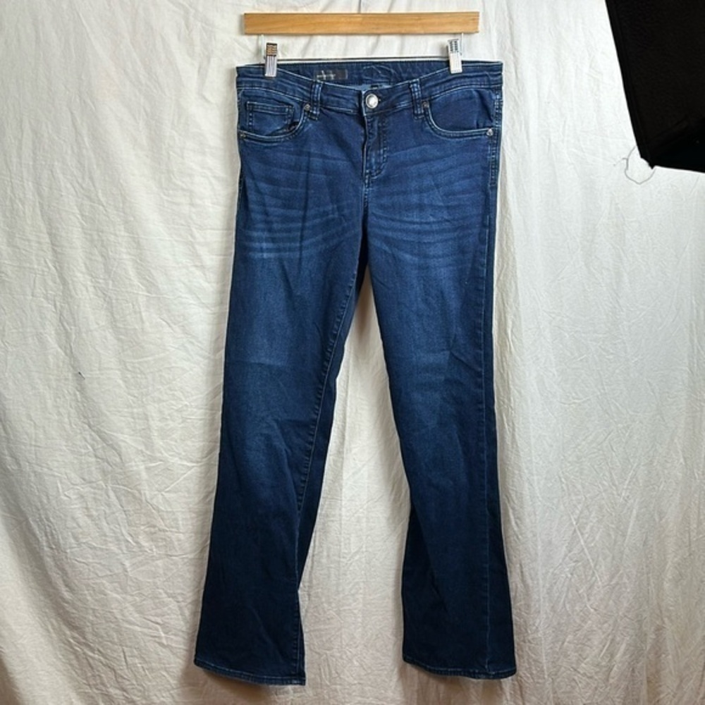 KUT From The Kloth Baby Bootcut Jeans Sz 8S Bootcut Dark Wash Jeans